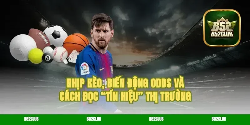 Nhịp kèo, biến động odds và cách đọc “tín hiệu” thị trường